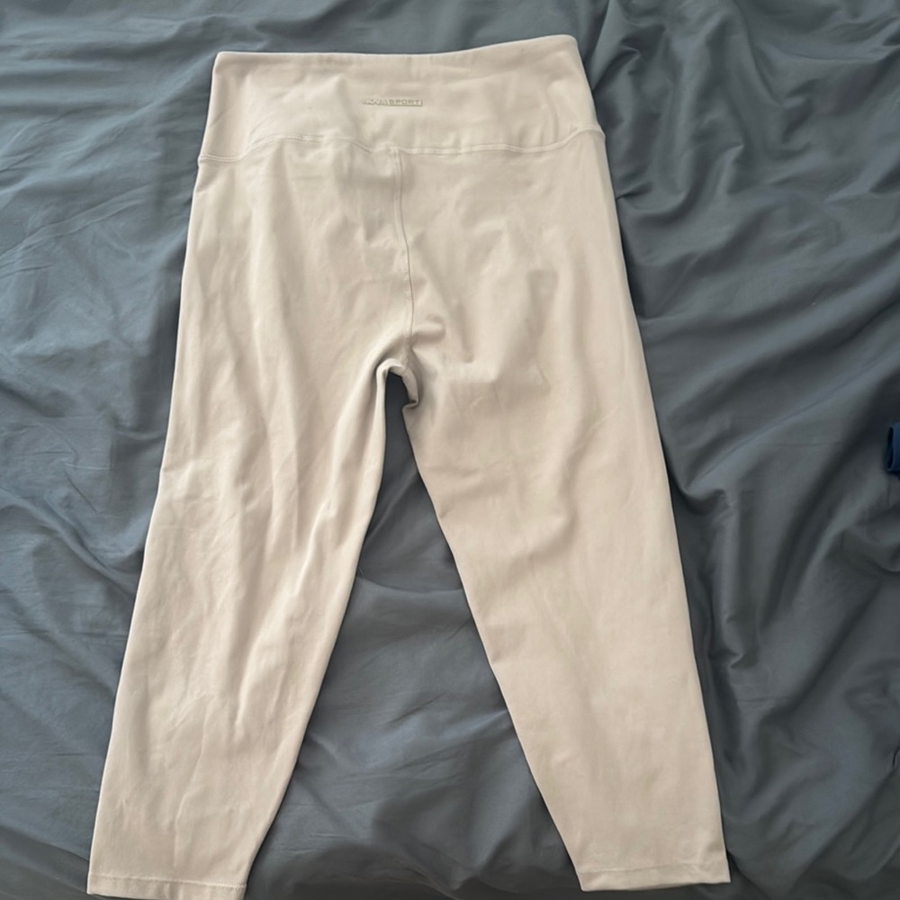 Kids Cream Leggings